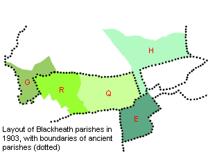 Blackheath Map North West Kent Family History Society
