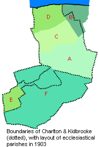 Charlton Kent Map North West Kent Family History Society