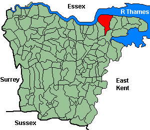 Cliffe-at-Hoo Kent Map North West Kent Family History Society