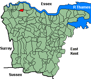 East Wickham Map North West Kent Family History Society
