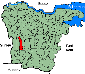 Sundridge Map North West Kent Family History Society