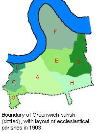 Greenwich Map North West Kent Family History Society