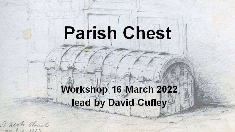 Parish Chest workshop now in the MOA